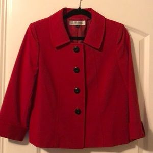 Tahari 3/4 Quarter length sleeves dress blazer